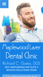 Mobile Screenshot of maplewoodlaserdentistry.com